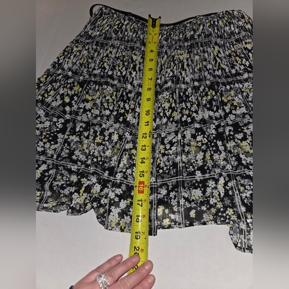 NWT ELLE™ Pleated Chiffon Skirt - Women's Size M - Picture 13 of 13